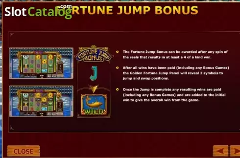 Скрин3. Fortune Jump слот
