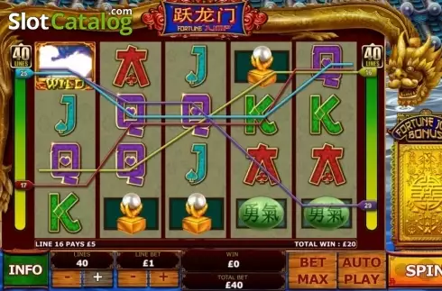 Скрин9. Fortune Jump слот