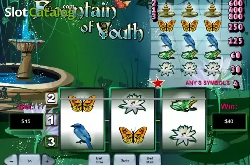Скрин3. Fountain of Youth слот