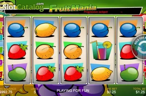 Скрин2. Fruit Mania (Playtech) слот