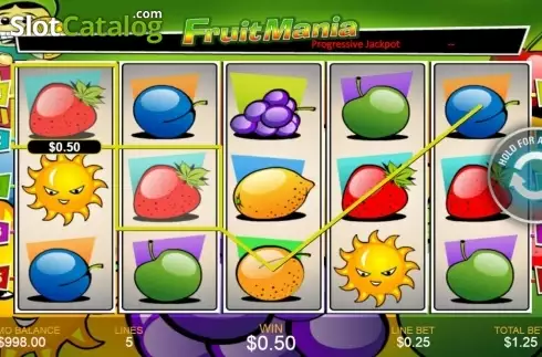 Скрин3. Fruit Mania (Playtech) слот