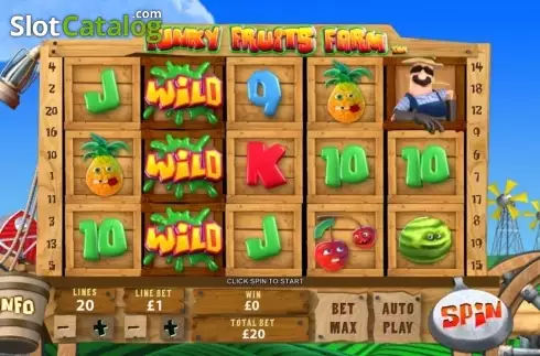 Скрин5. Funky Fruits Farm слот