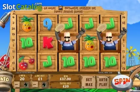 Скрин7. Funky Fruits Farm слот