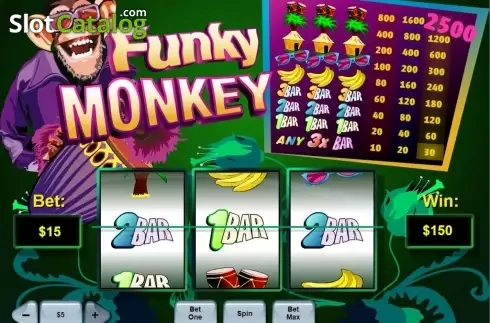 Скрин4. Funky Monkey (Playtech) слот