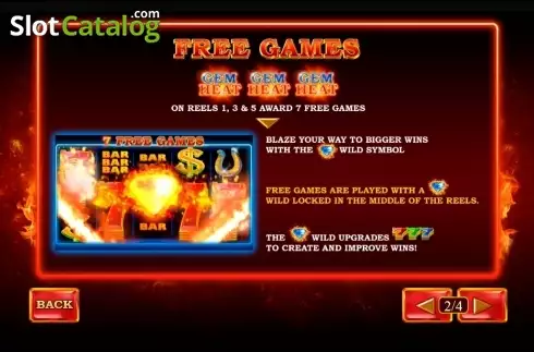 Скрин3. Gem Heat слот