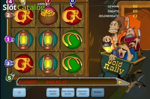 Скрин2. Gold Rally слот