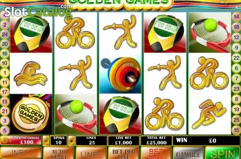 Скрин3. Golden Games слот