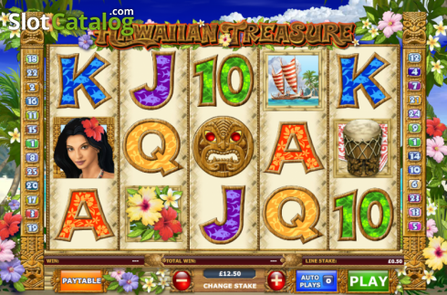 Скрин5. Hawaiian Treasure слот