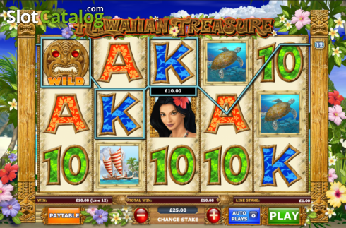 Скрин7. Hawaiian Treasure слот