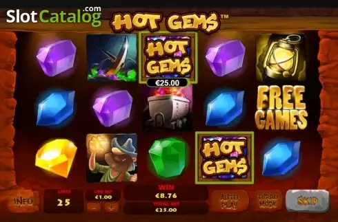 Скрин6. Hot Gems слот