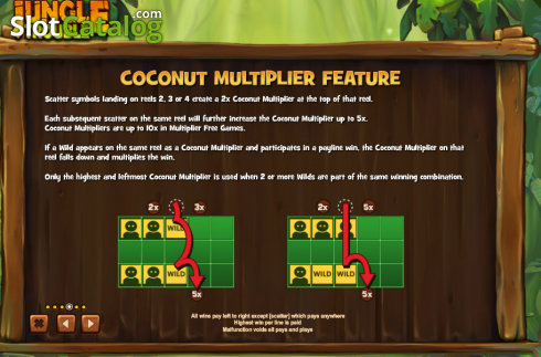 Скрин4. Jungle trouble слот