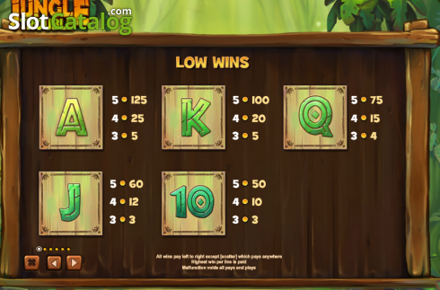 Скрин6. Jungle trouble слот