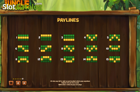 Скрин8. Jungle trouble слот