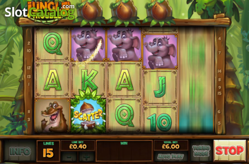 Скрин9. Jungle trouble слот
