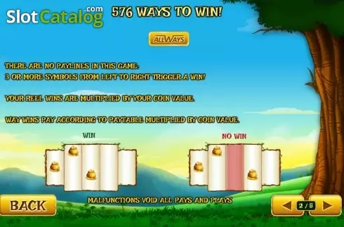 Скрин6. Land of Gold (Playtech) слот