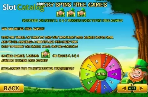 Скрин8. Land of Gold (Playtech) слот