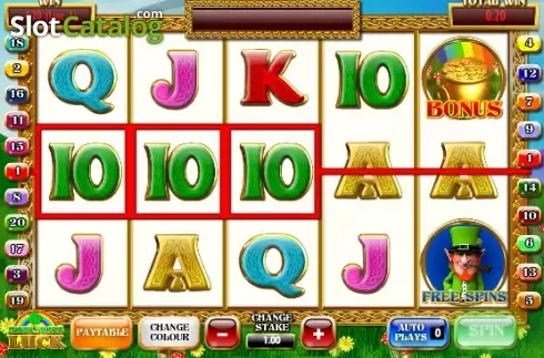 Скрин3. Leprechauns Luck слот
