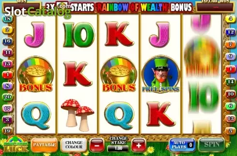 Скрин5. Leprechauns Luck слот