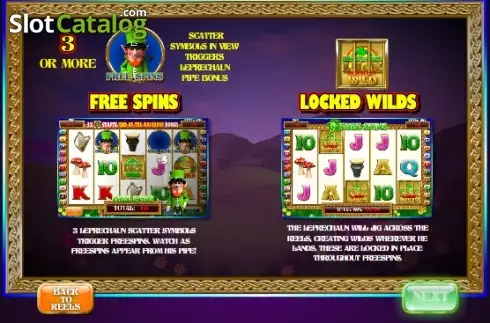 Скрин8. Leprechauns Luck слот