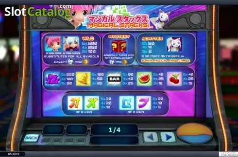 Скрин2. Magical Stacks слот
