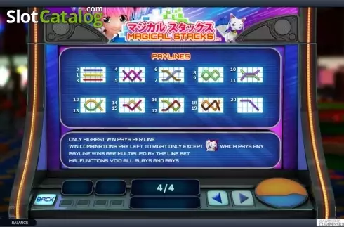 Скрин5. Magical Stacks слот