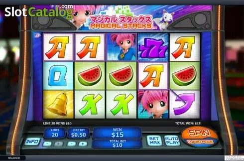 Скрин7. Magical Stacks слот