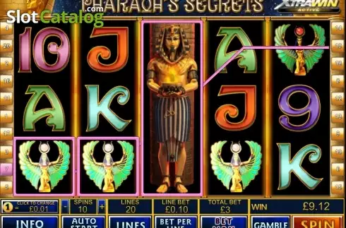 Скрин9. Pharaoh's Secrets слот