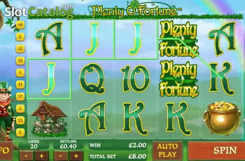 Скрин4. Plenty O' Fortune слот