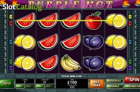 Скрин3. Purple Hot слот
