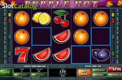 Скрин4. Purple Hot слот