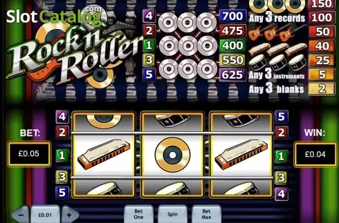 Скрин3. Rock n Roller слот