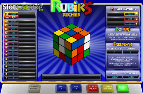 Скрин2. Rubik's Riches слот