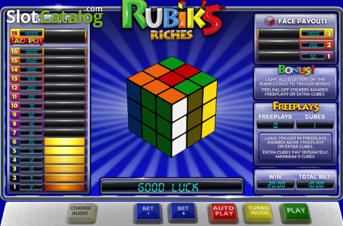 Скрин3. Rubik's Riches слот