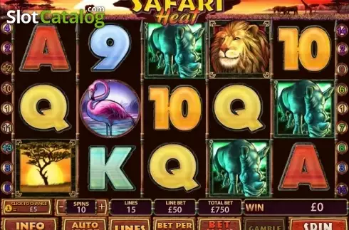 Скрин2. Safari Heat слот