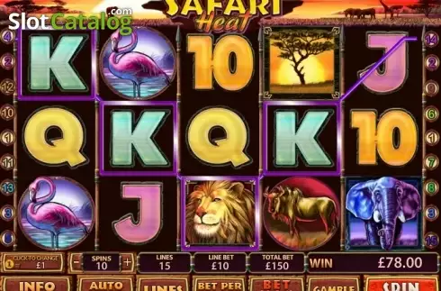 Скрин3. Safari Heat слот