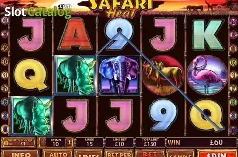 Скрин4. Safari Heat слот
