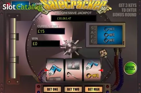 Скрин2. Safecracker (Playtech) слот