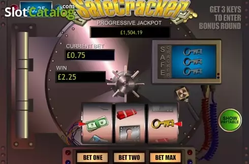Скрин3. Safecracker (Playtech) слот