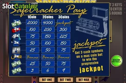 Скрин5. Safecracker (Playtech) слот