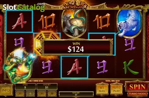 Скрин7. Si Xiang (Playtech) слот