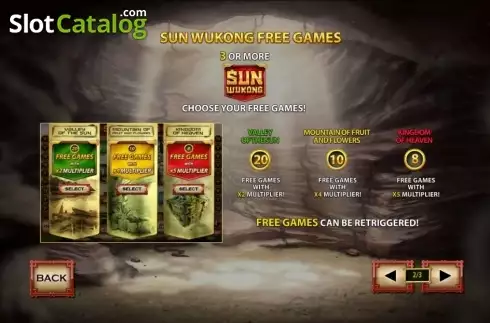 Скрин3. Sun Wukong (Playtech) слот