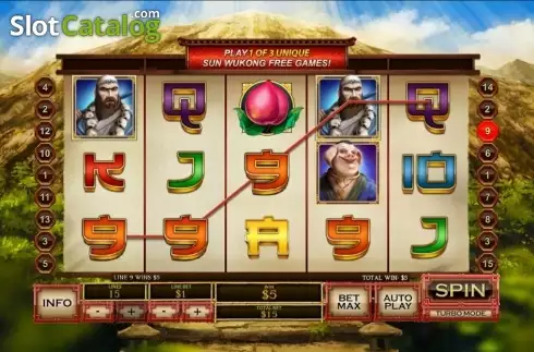 Скрин6. Sun Wukong (Playtech) слот
