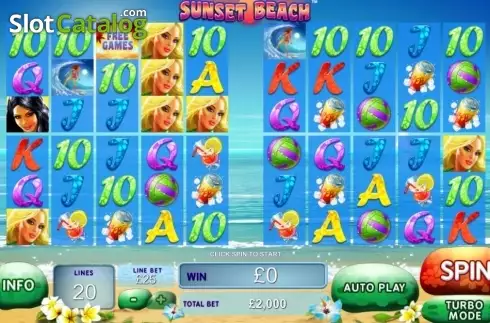 Скрин6. Sunset Beach слот