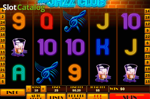 Скрин5. The Jazz Club слот
