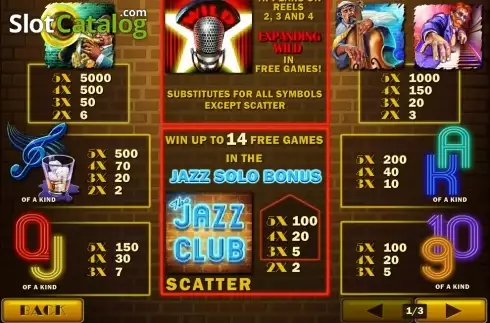 Скрин2. The Jazz Club слот