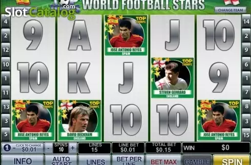 Скрин2. Top Trumps - World Football Stars 2014 слот