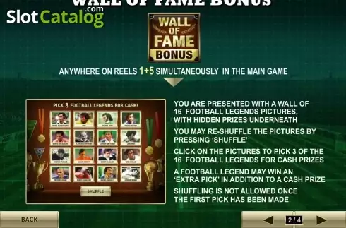 Скрин3. Top Trumps World Football Legends слот