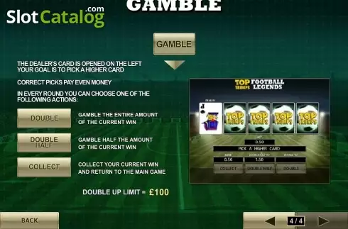 Скрин5. Top Trumps World Football Legends слот