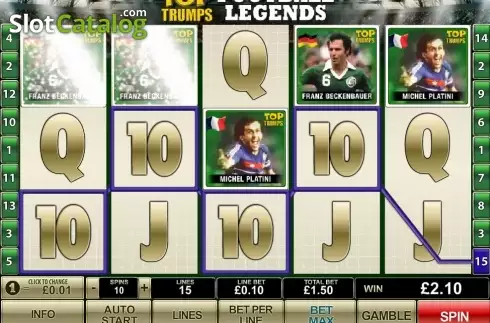 Скрин8. Top Trumps World Football Legends слот