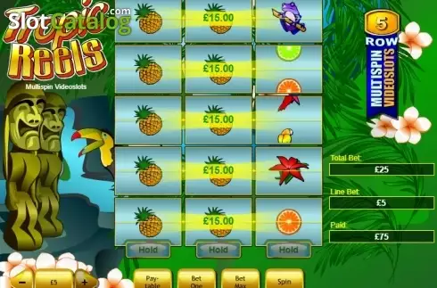 Скрин3. Tropic Reels слот